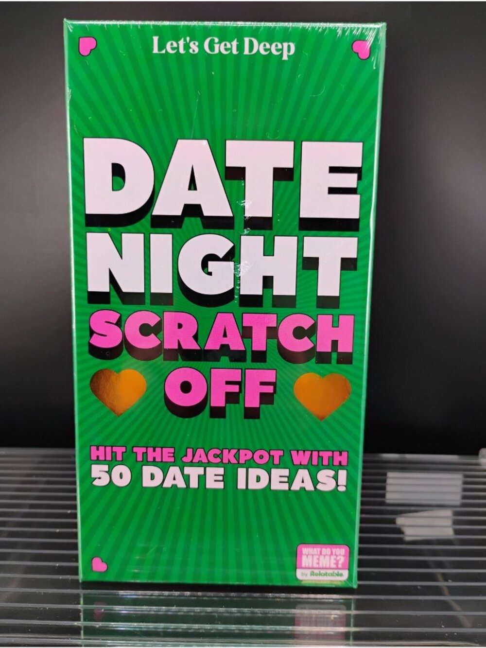 Date Night Scratch Off 50 Fun Date Ideas Game Lets Get Deep